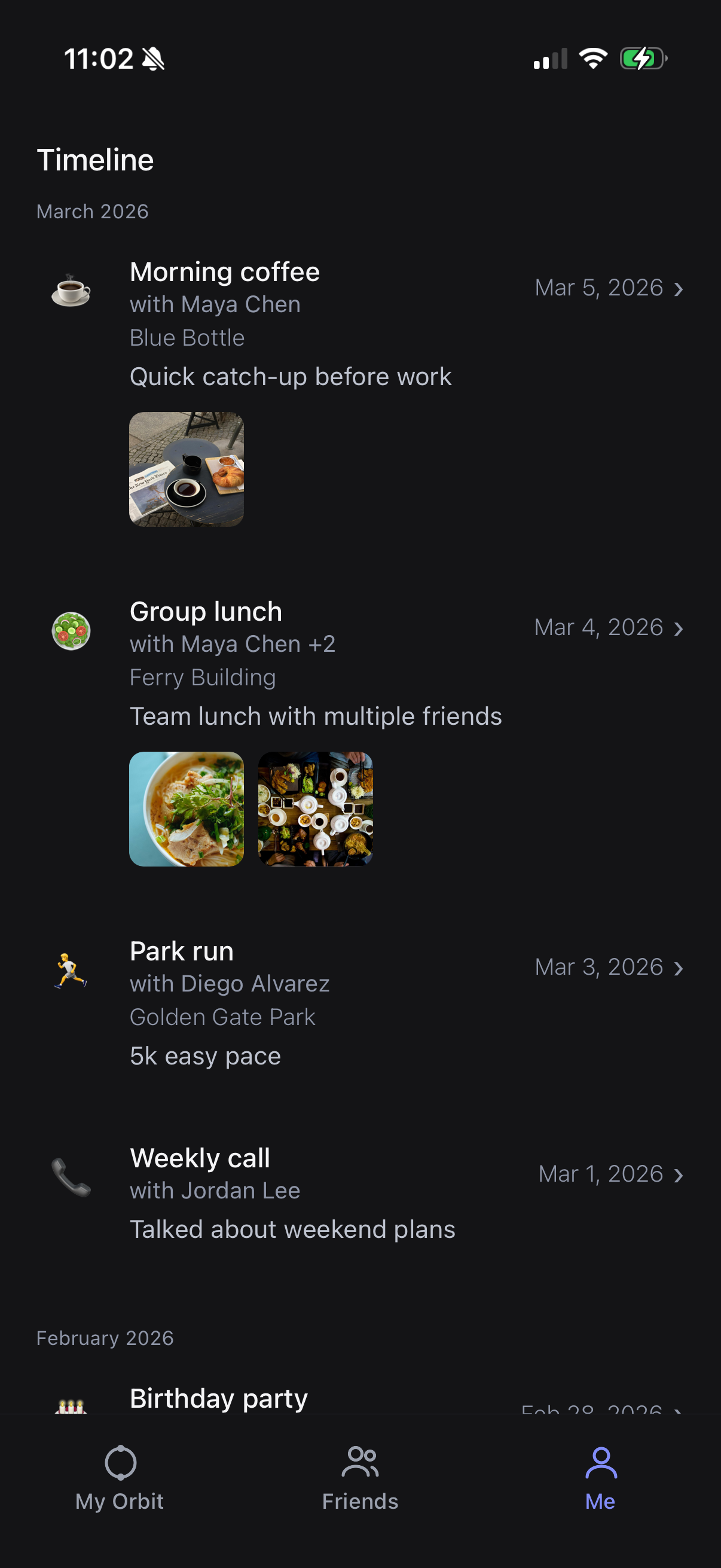 Orbit app screenshot 6